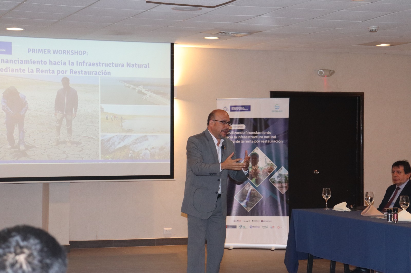 GORE Y FORASAN realizan taller para promover inversiones en proyectos de conservación de bosques en la cuenca Chira Piura
