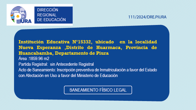Saneamiento Físico Legal