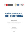 Vista preliminar de documento Política Nacional de Cultura - entregable 3