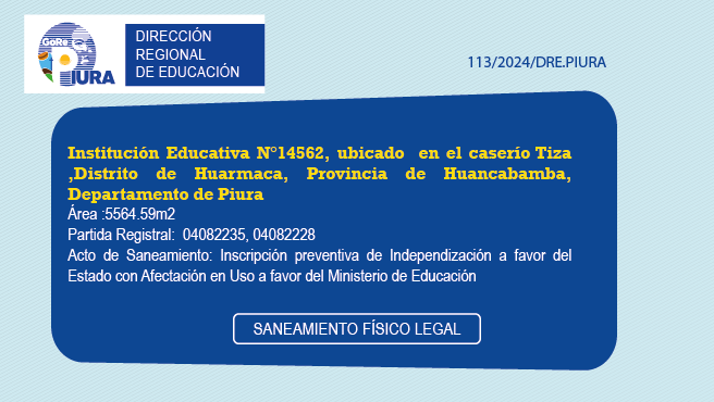 Saneamiento Físico Legal