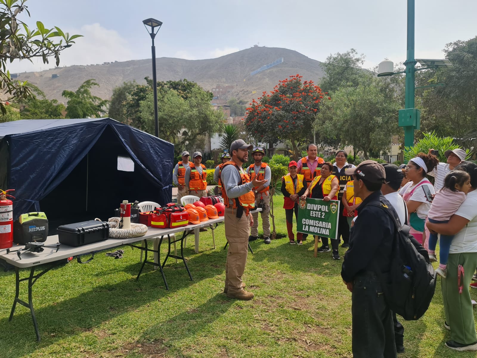 La Molina refuerza la seguridad ciudadana con 851 capacitados en prevención y preparación ante siniestros durante el 2024