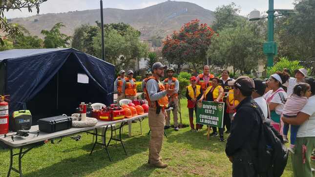 La Molina refuerza la seguridad ciudadana con 851 capacitados en prevención y preparación ante siniestros durante el 2024