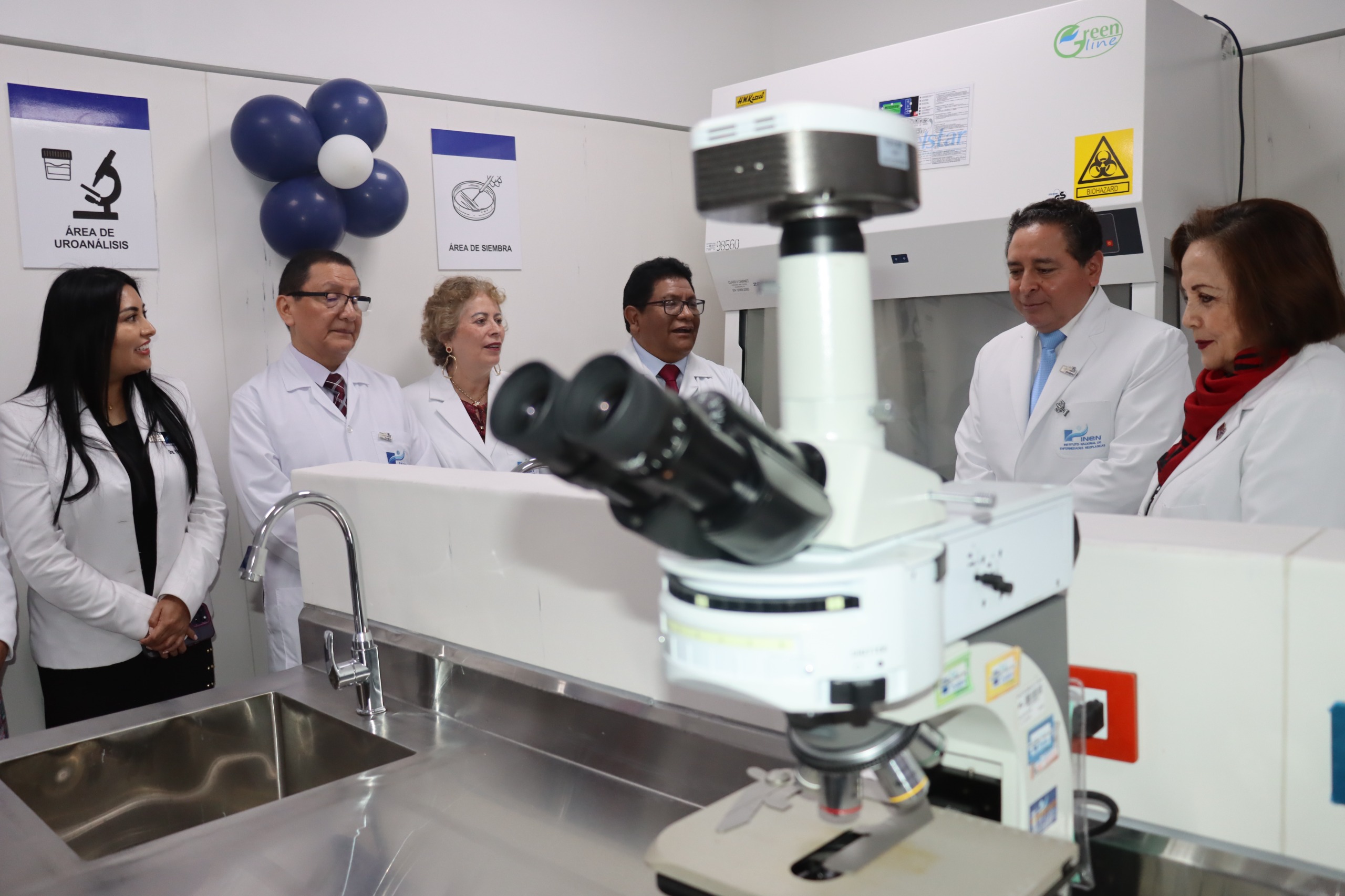 INEN inaugura un avanzado laboratorio de Microbiología Clínica