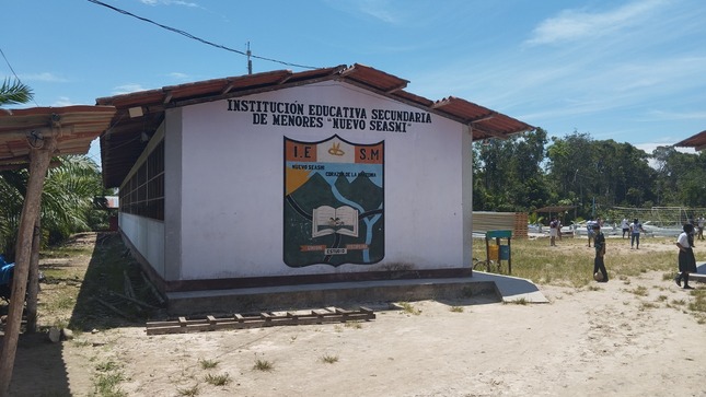 Nueve locales educativos de los distritos de Río Santiago, Nieva y El Cenepa fueron intervenidos con una inversión de S/ 50 000,00 por cada residencia estudiantil.