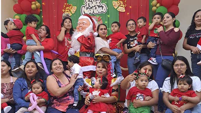 PROGRAMA SOCIAL DE LUDOTECAS DEL SECTOR B8 CELEBRA LA NAVIDAD 2024