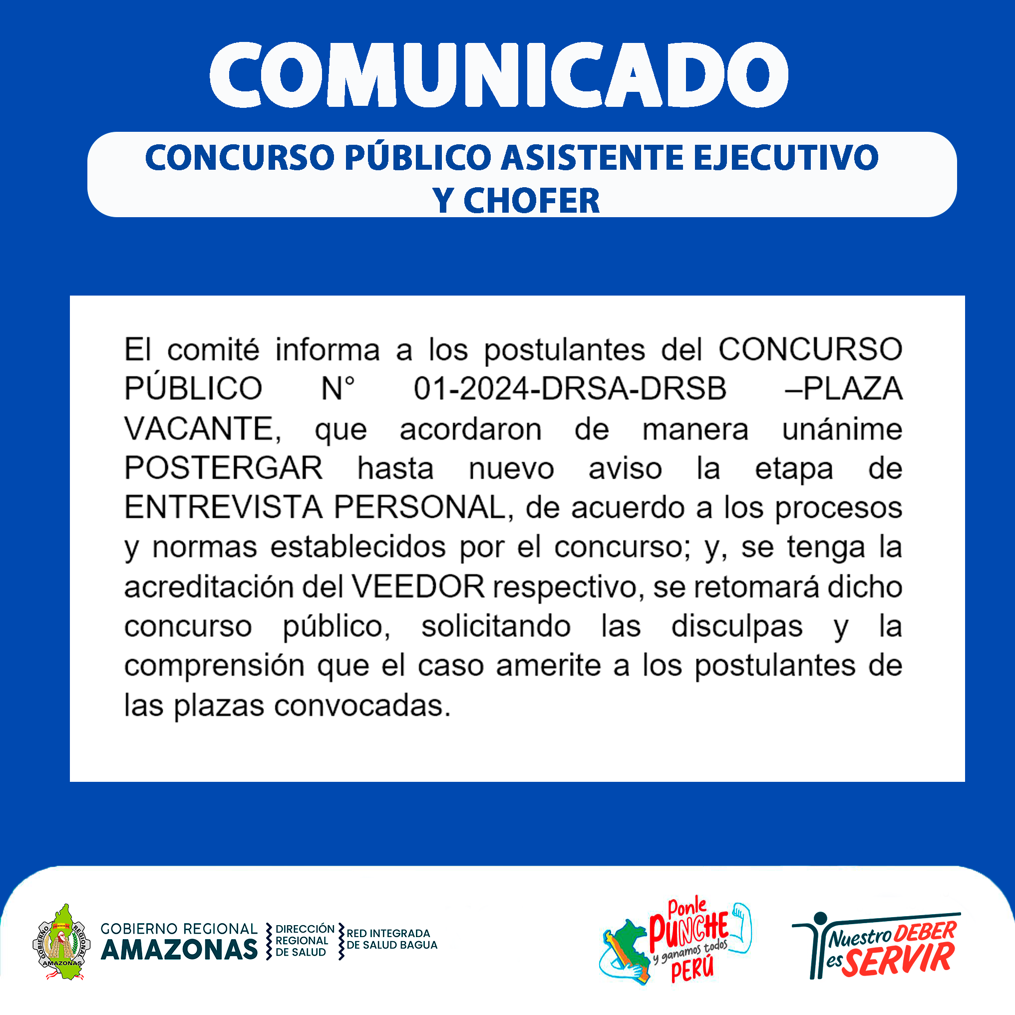 comunicado