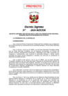 Vista preliminar de documento 1. PROYECTO DECRETO SUPREMO ACR BOSQUES SECOS