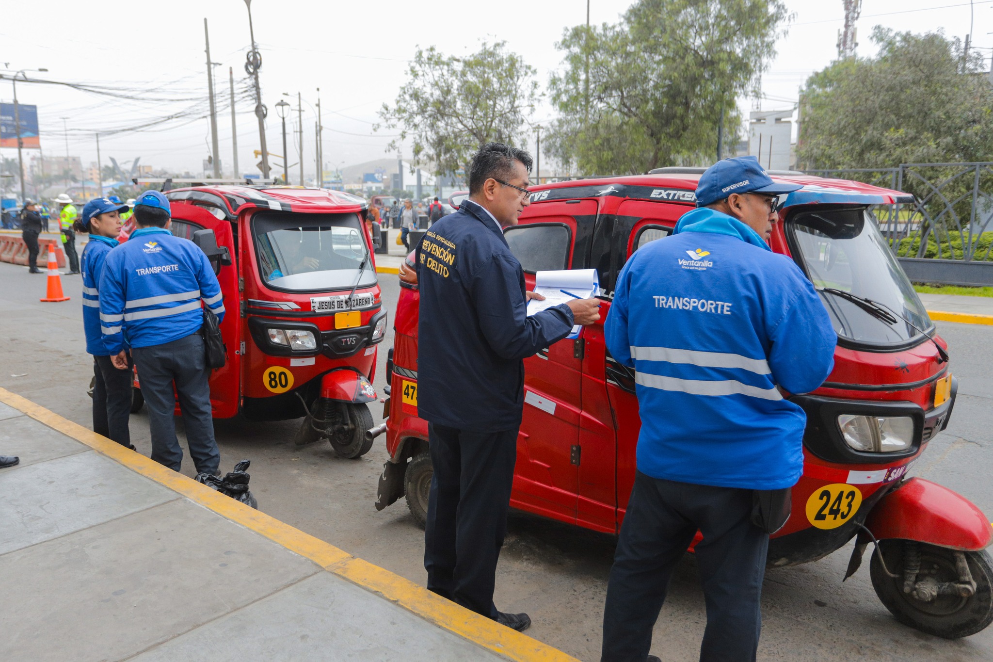 Realizamos 60 operativos junto a la Policía Nacional 🚔 para regular la circulación de mototaxis 🛺 y reforzar la seguridad 👮‍♂️ en Ventanilla.