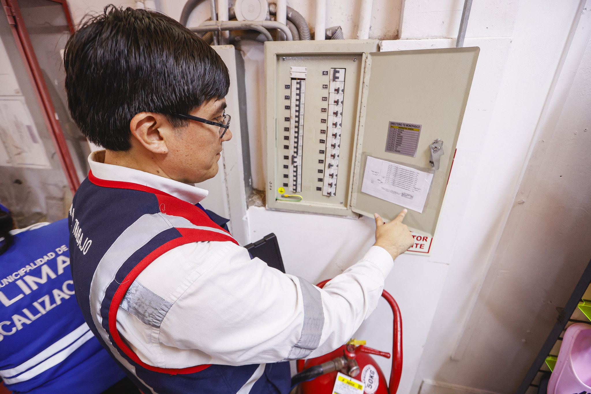 Foto sistema eléctrico