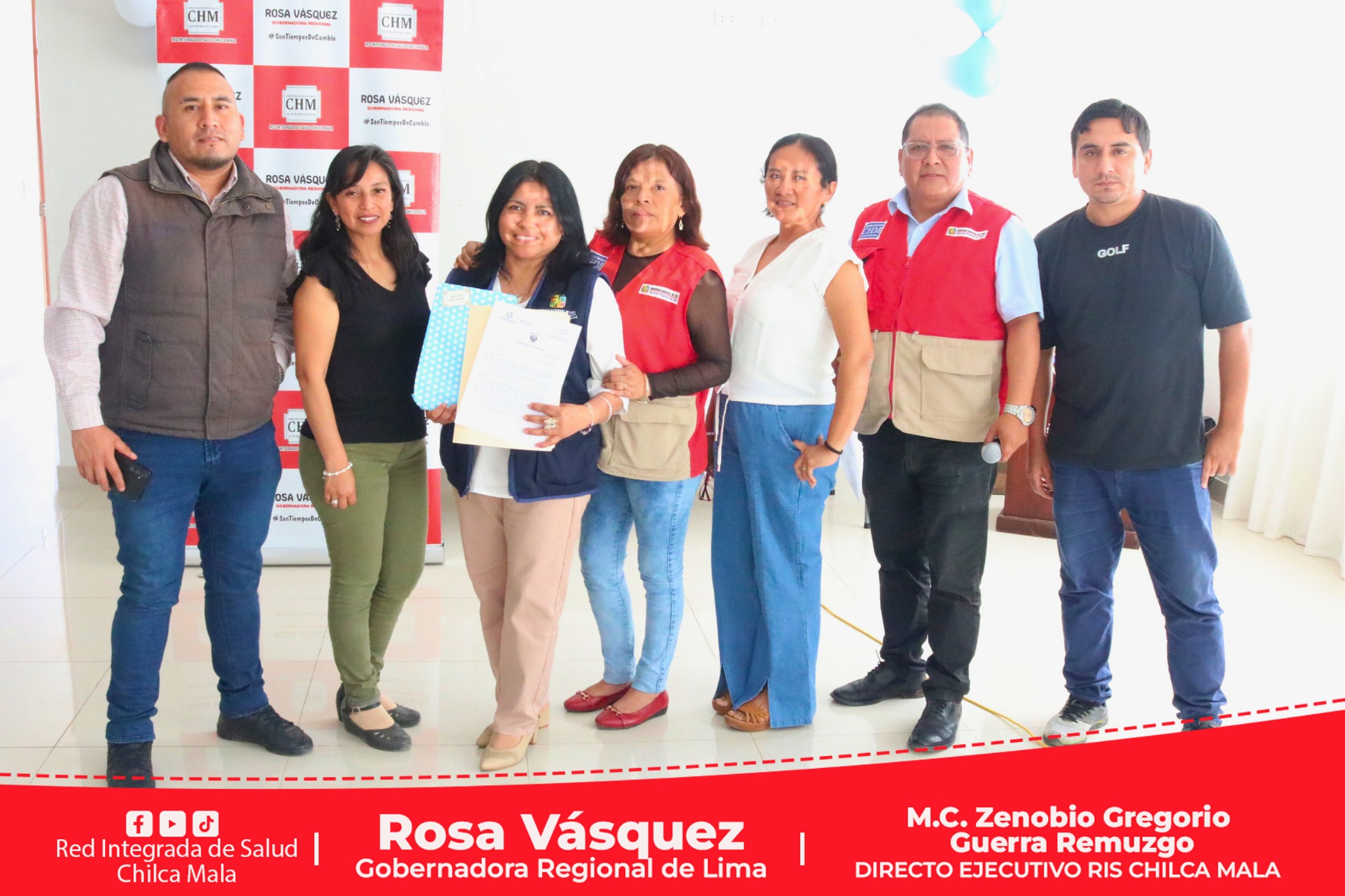 Unidad de Seguros de la RIS Chilca Mala celebró 22 años garantizando el acceso a la salud de los ciudadanos de la Región Lima.