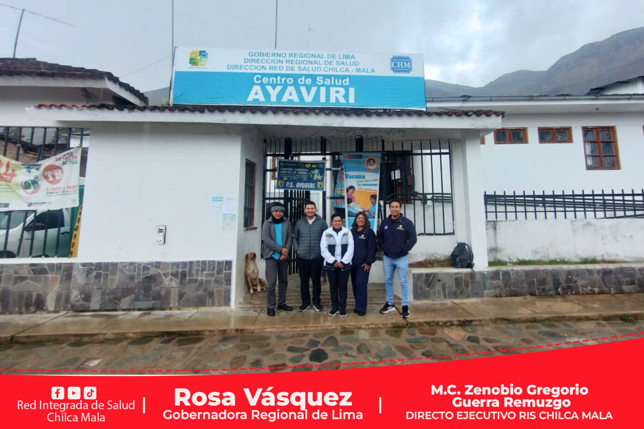 RIS Chilca Mala supervisa almacén de medicamentos de los establecimientos de salud de las MicroRedes de Quinches y Omas - Ayavirí