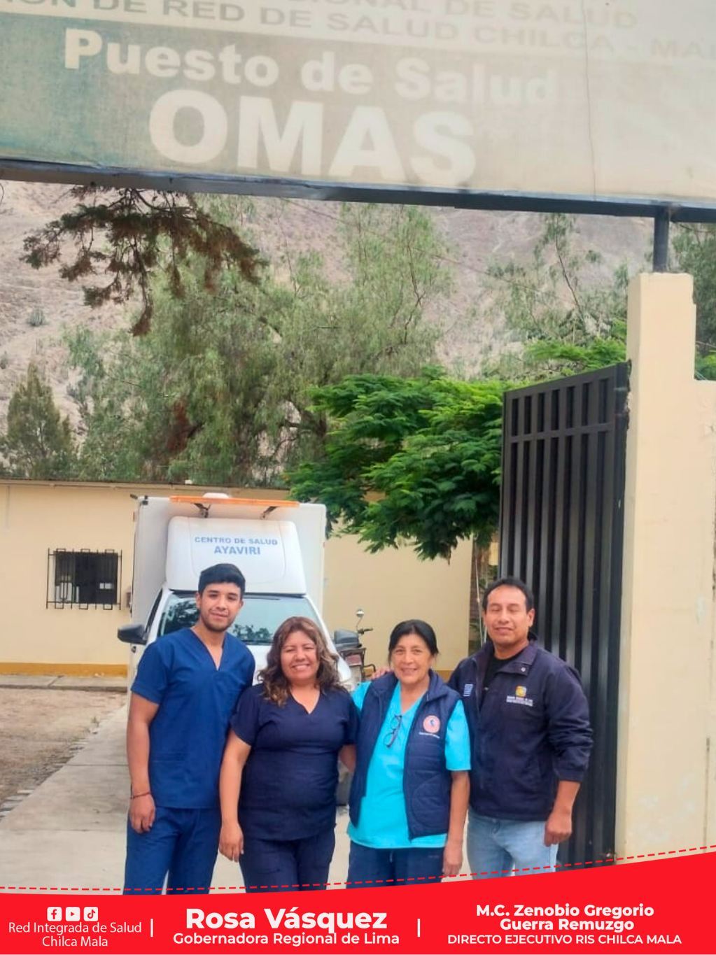 RIS Chilca Mala supervisa almacén de medicamentos de los establecimientos de salud de las MicroRedes de Quinches y Omas - Ayavirí