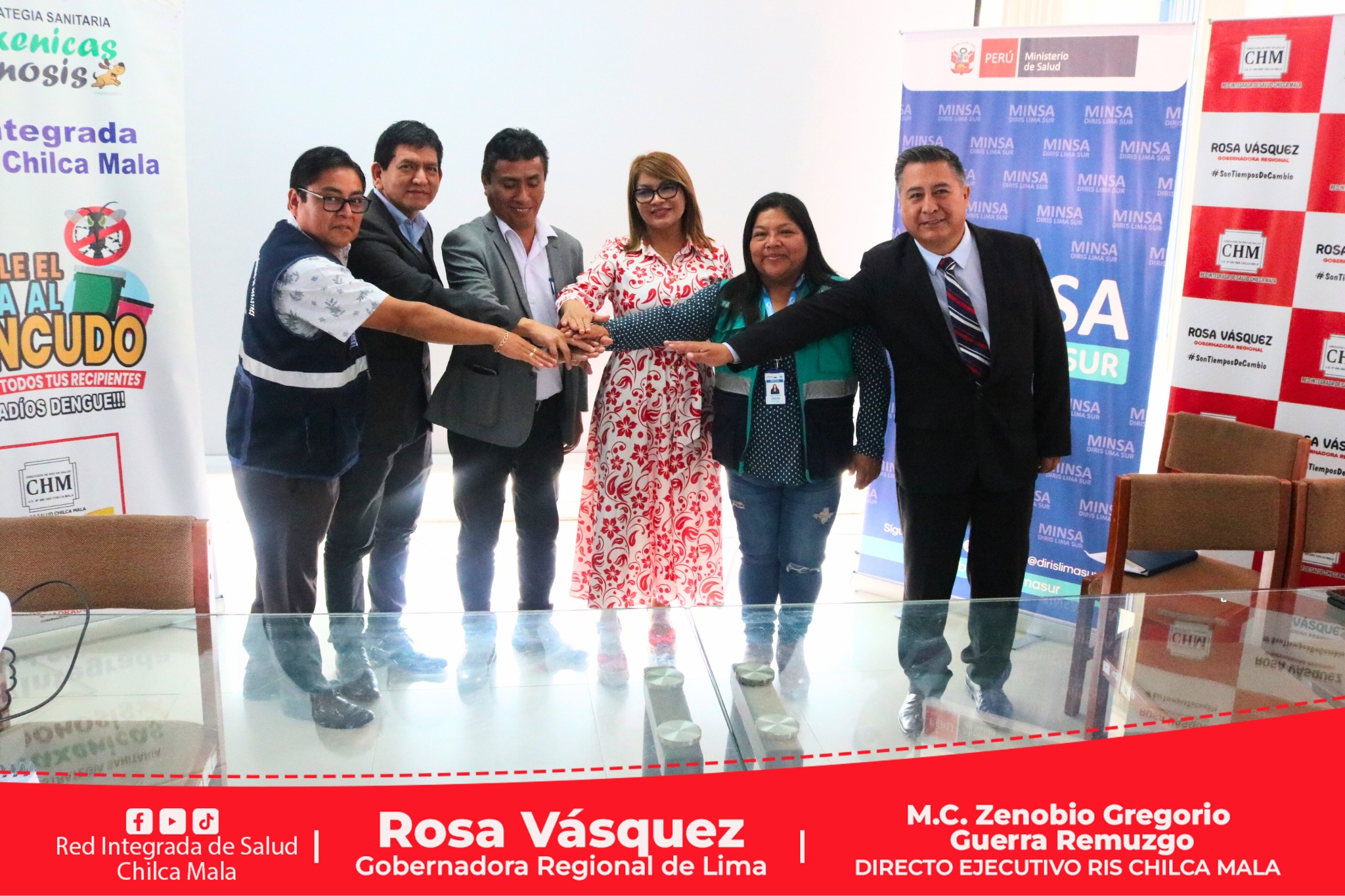 RIS Chilca Mala se reúne con la Municipalidad de Chilca - Cañete para reunión técnica.