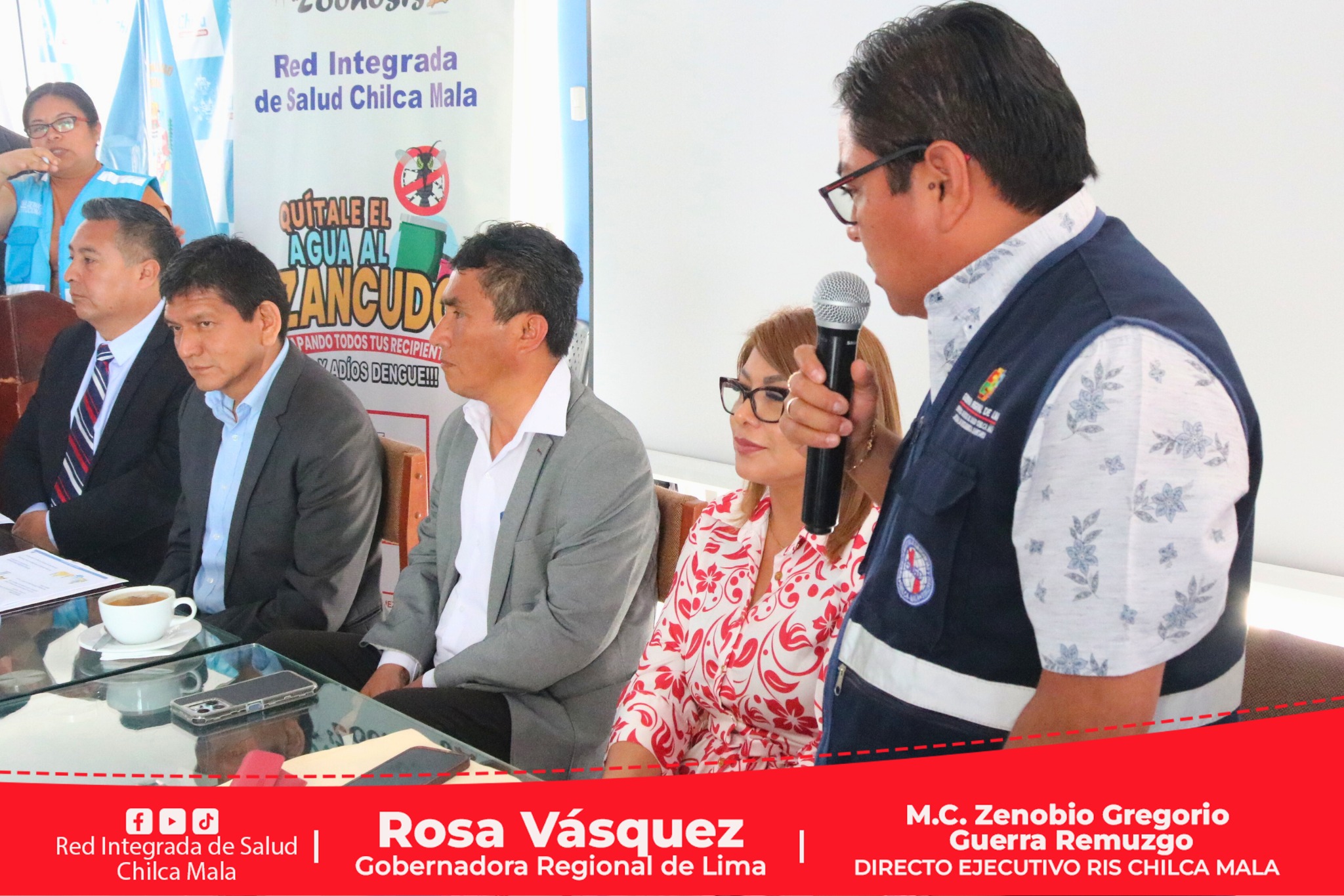 RIS Chilca Mala se reúne con la Municipalidad de Chilca - Cañete para reunión técnica.