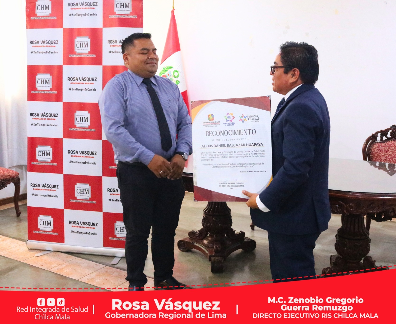 RIS Chilca Mala: Premio Regional a las buenas prácticas en Gestión de las Instancias de Coordinación Interinstitucional