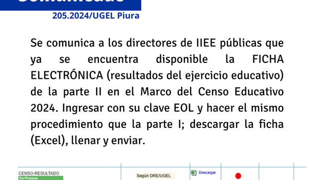 Comunicado