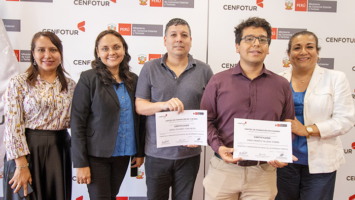 Fortaleciendo al turismo: CENFOTUR certificó a 237 prestadores de servicios turísticos de Lima Metropolitana