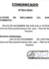 Vista preliminar de documento Comunicado N° 4