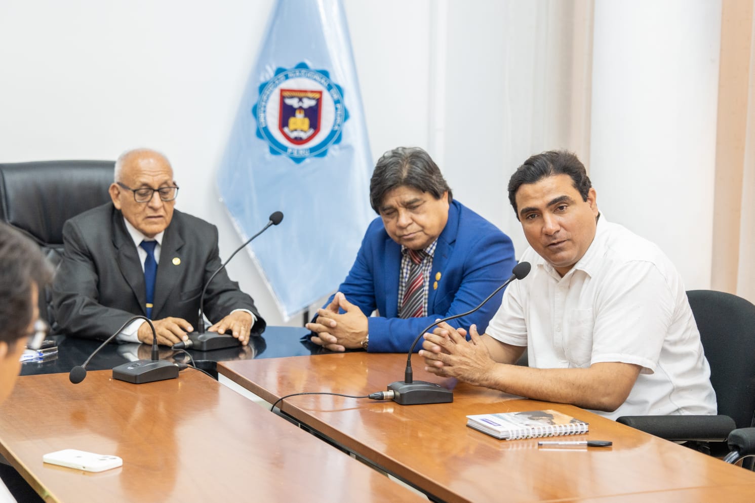 Gobernador expone beneficios del convenio para ejecución del Peihap ante autoridades UNP