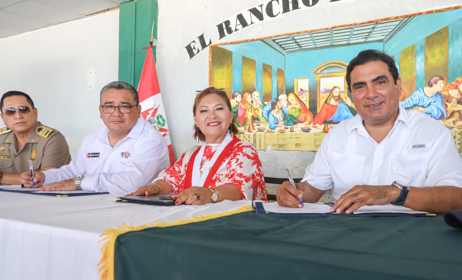Tras gestión del gobernador, GORE y Ministerio del Interior firman convenio para construcción de nueva Escuela de la Policía