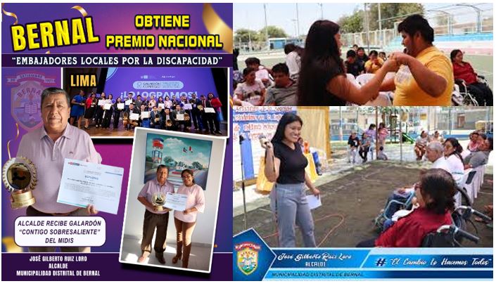 Alcalde de Bernal recibe máximo reconocimiento nacional por su trabajo con personas con Discapacidad.