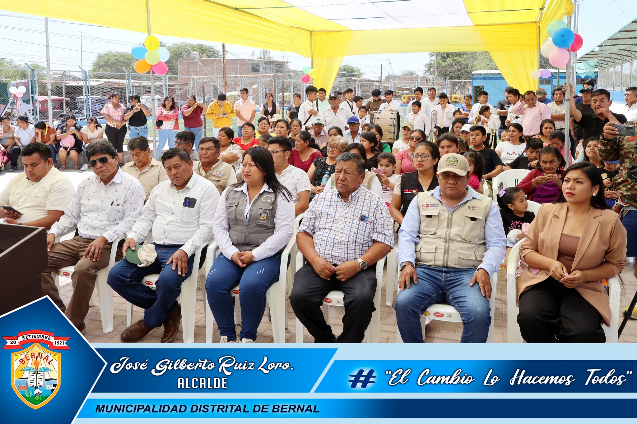 Con ceremonia, se inician trabajos en el centro recreacional Claudio Loro Castro.