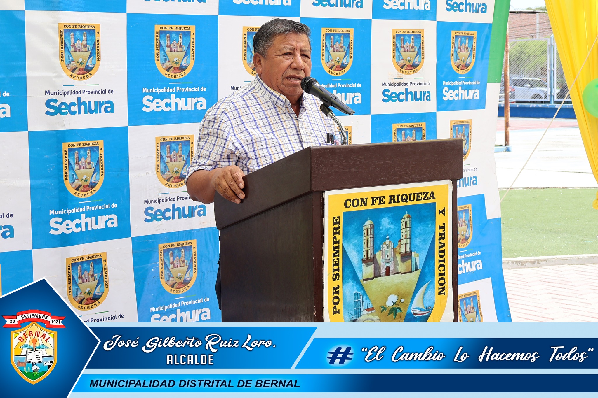 Con ceremonia, se inician trabajos en el centro recreacional Claudio Loro Castro.