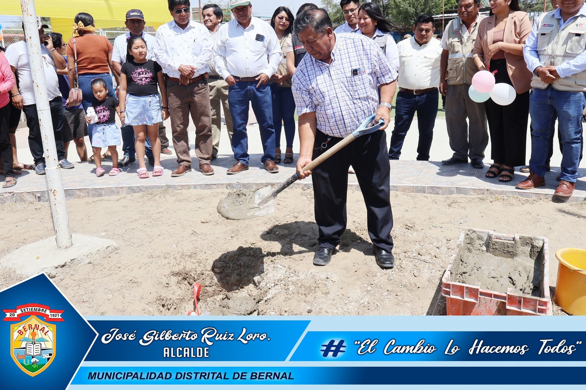 Con ceremonia, se inician trabajos en el centro recreacional Claudio Loro Castro.