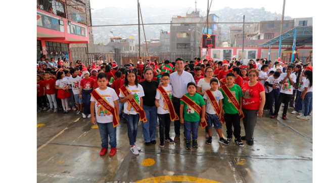 Este acto simbólico representa el compromiso de los estudiantes que asumen roles como autoridades escolares, promoviendo valores de liderazgo, responsabilidad y trabajo en equipo, fundamentales para el desarrollo de nuestra juventud.
Desde la Municipalidad de El Agustino, felicitamos a las nuevas autoridades escolares y reafirmamos nuestro apoyo a la formación de jóvenes líderes en nuestro distrito.
