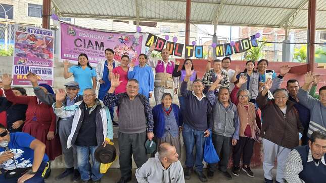 📌Clausura Del Programa "Hatun Tayta" Y Celebración De La Navidad Del Adulto Mayor.