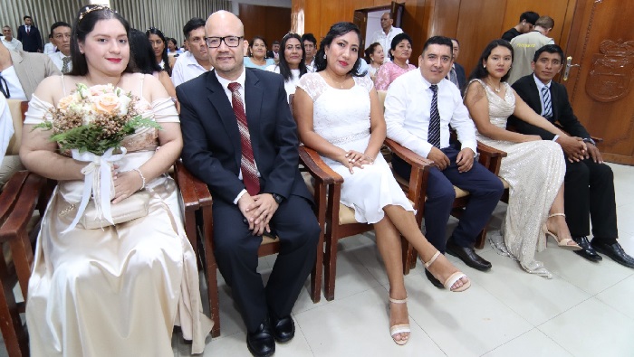 Último matrimonio masivo de 2024