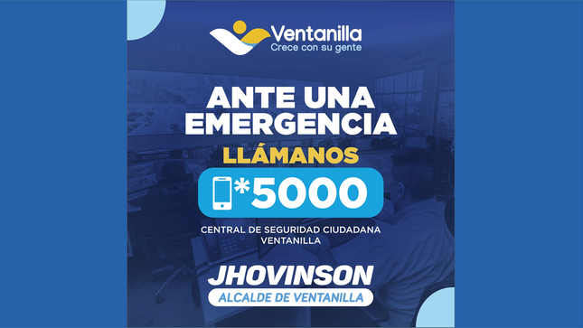 Recuerda que el *5000 📞📱 está disponible 24/7 📅🔄🕒 para emergencias y hechos delictivos, velando por tu seguridad estas fiestas 🚨🎄🎅👮‍♂️👮‍♀️🚓.