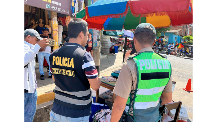 Operativo Inopinado Denominado "Receptaciรณn de vehรญculos en el jr. Tahuantinsuyo Cdra. 05 - 08"