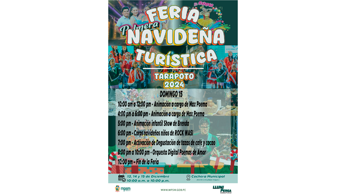 Feria Navideña Turística 2024.