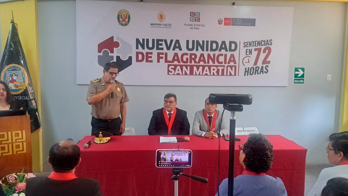 MPSM participa en la implementaci贸n de la unidad de flagrancia.