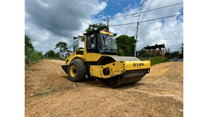 Mejoramiento de vΓas en el sector Brisas del Shilcayo, parte alta de Tarapoto.