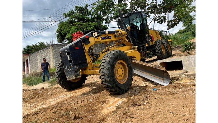 Mejoramiento de vΓas en el sector Brisas del Shilcayo, parte alta de Tarapoto.