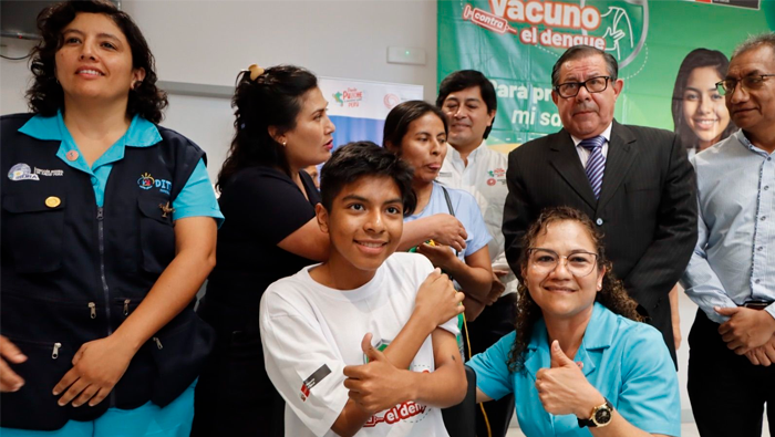 Cabe destacar que, los Establecimientos donde se aplica la vacunación contra el dengue son: María Goretti, Los Algarrobos, Tácala, Castilla, San Pedro, El Indio y Chiclayito, Pachitea, Víctor Raúl.
