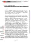 Vista preliminar de documento Resolución Directoral Ejecutiva