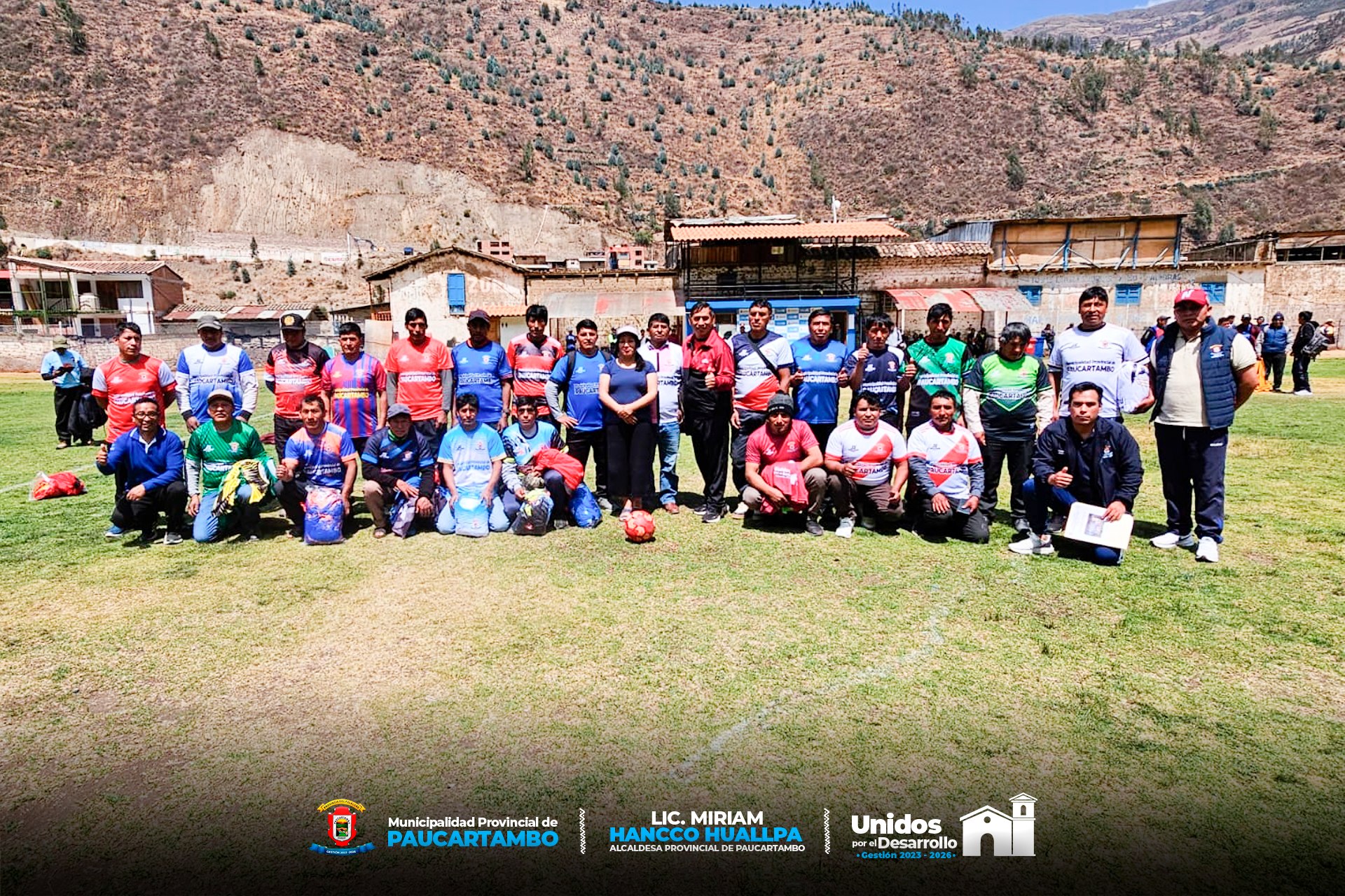 Archivo imagen de Inauguración del Campeonato de Fútbol Varones Inter Comunidades “Unidos por el Deporte” Paucartambo 2024