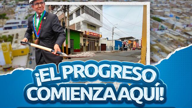 ¡Pista y vereda para la calle La Victoria!