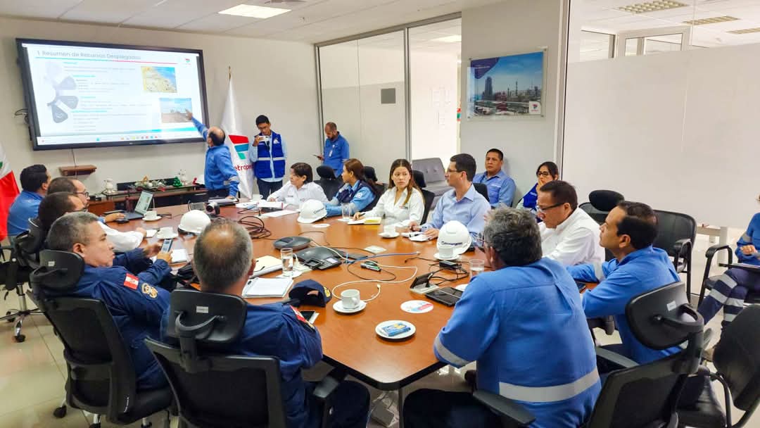 Reunión en Petroperú