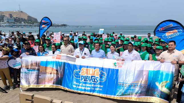 Diris Lima Sur impulsa un verano saludable en la campaña ‘Salva Playas’
