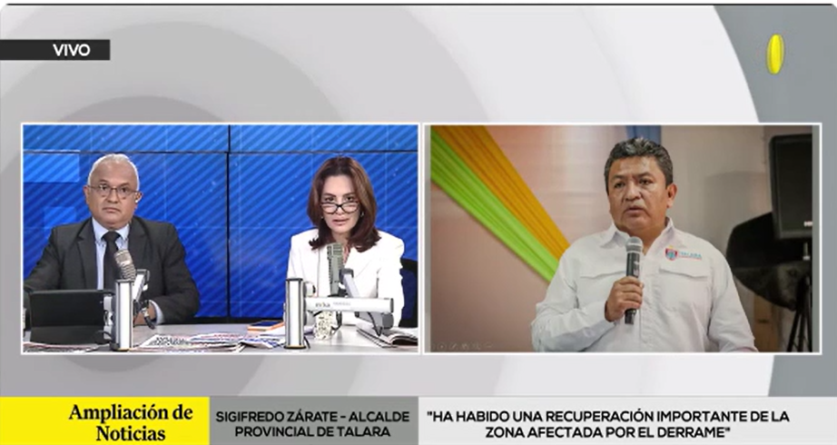 Entrevista al alcalde Sigifredo Zárate en RPP.