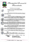Vista preliminar de documento Acuerdo De Concejo N° 001-S.E. N° 001-2017-MPH-CM