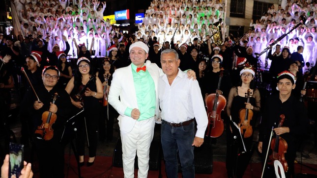 Concierto Sinfónico "Mil niños un solo Perú" hizo vibrar a todos los Huaralinos 