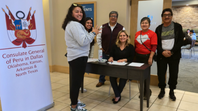 Consulado General del Perú en Dallas acerca sus servicios consulares a los connacionales en Oklahoma y Arkansas