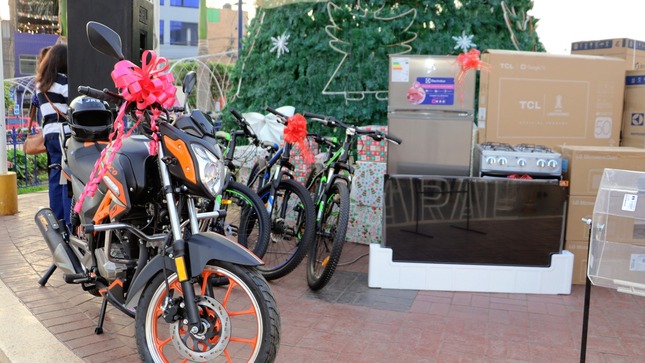 Gran sorteo "Tu Municipalidad Premia tu Puntualidad"