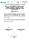Vista preliminar de documento Comunicado 6 - cartas de presentación