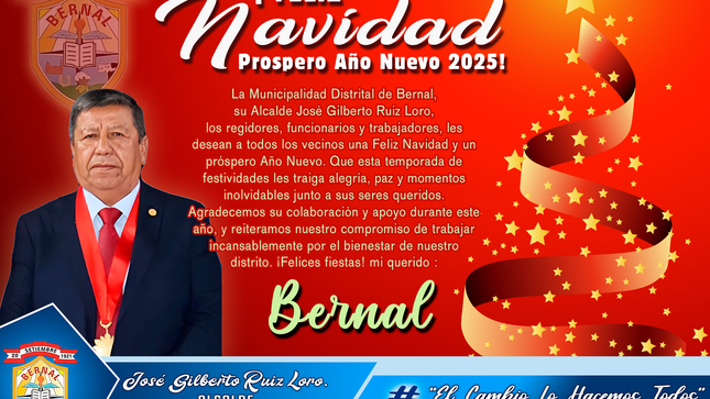 Feliz navidad, Bernal 
